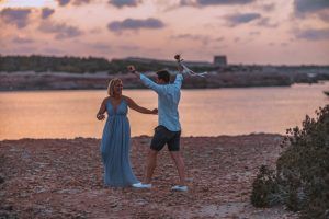 Pedida de mano en Ibiza