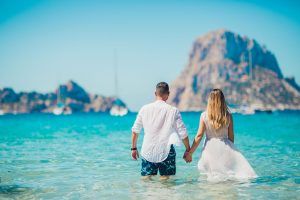 Fotos de pareja en Ibiza