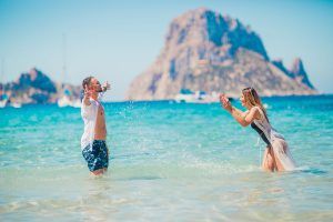 Fotos de pareja en Ibiza